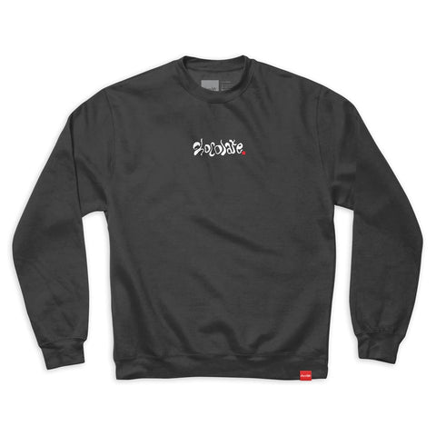 Melted Crewneck Sweater (Pigment Black)