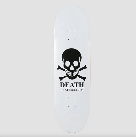 OG Skull 90s Lozenge Deck (White) 9.1"