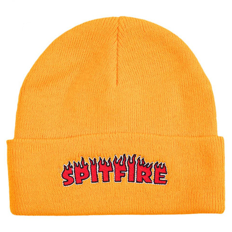 Flash Fire Cuff Beanie (Orange/Red)