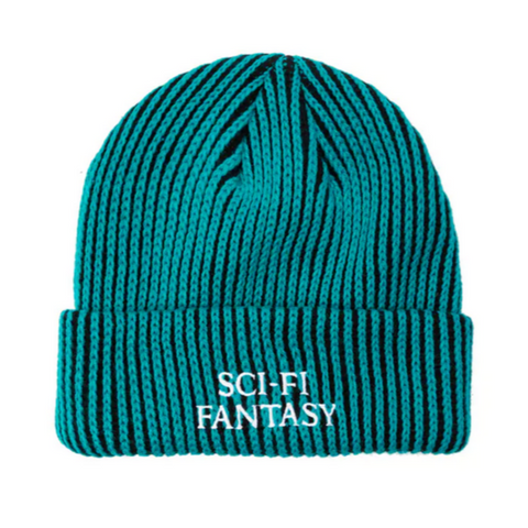 Logo Beanie (Aqua/Black)