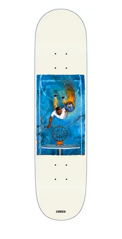 Henry 'Game 7' Deck (White) 8.25"