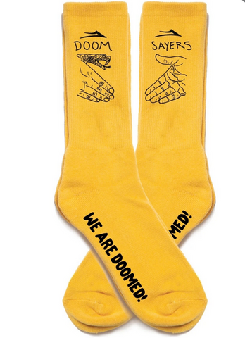 Lakai x Doomsayers Crew Sock (Yellow)