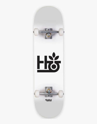 Pod Complete Skateboard (White) 8.0