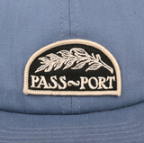 Quill Patch 6-Panel Cap (Steel Blue)