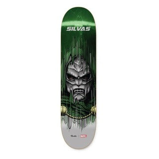 Primitive Marvel x Paul Jackson Silvas Doctor Doom Deck 8.25