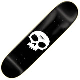 Single Skull 8.5 Deck (Black/White)